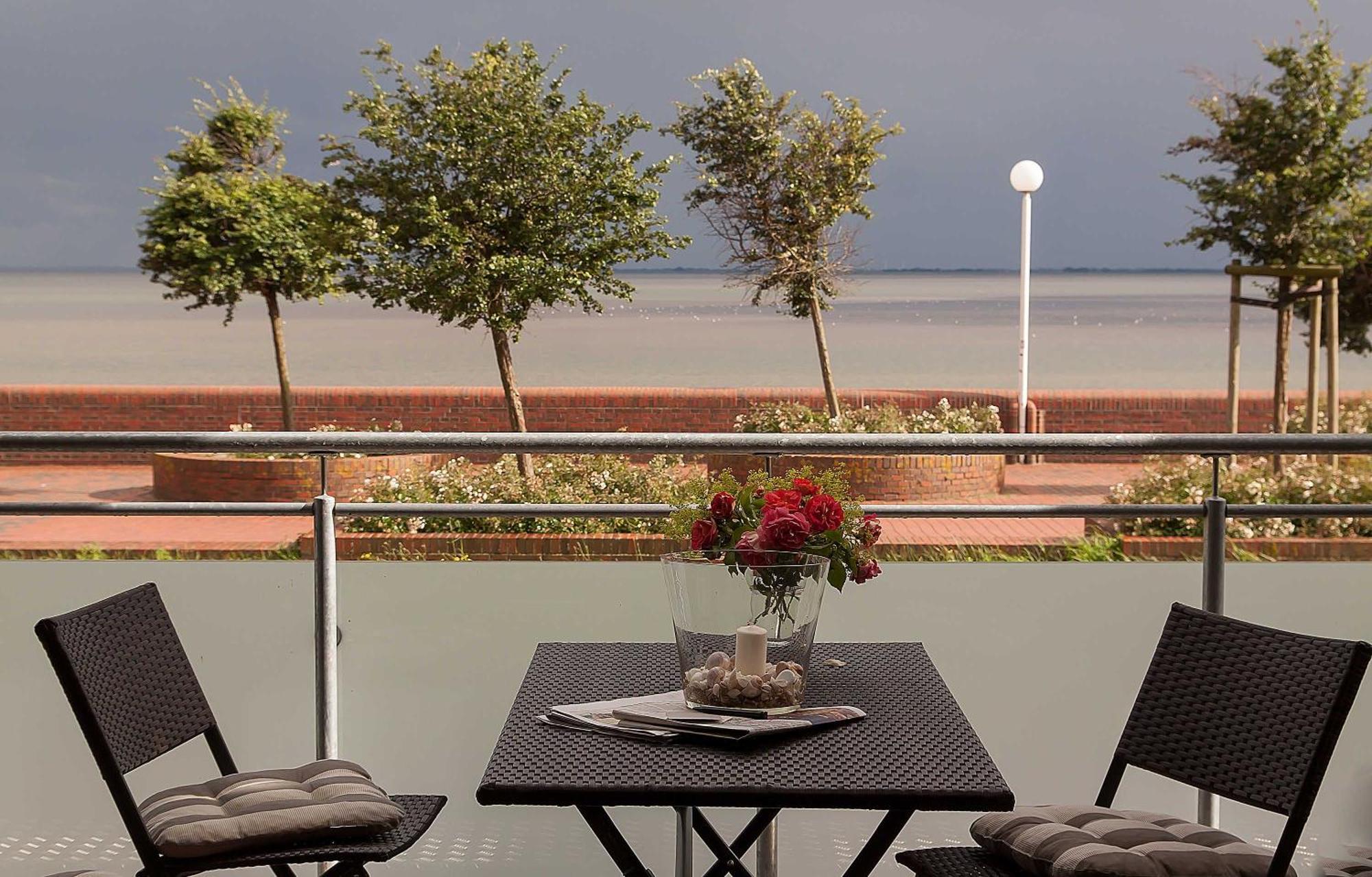 145 Meerblick Ferienwohnung Wilhelmshaven Exterior foto
